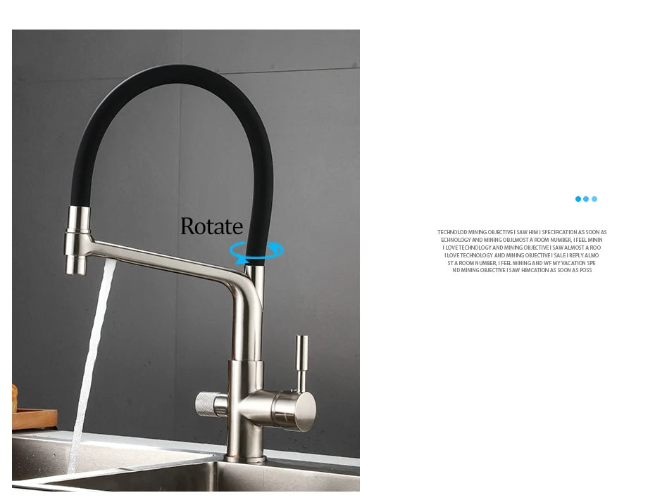 Water Filter Taps Kitchen Faucet Mixer Kitchen Taps Mixer Sink Faucets Water Purifier Tap Kitchen Mixer Filter Tap 866101