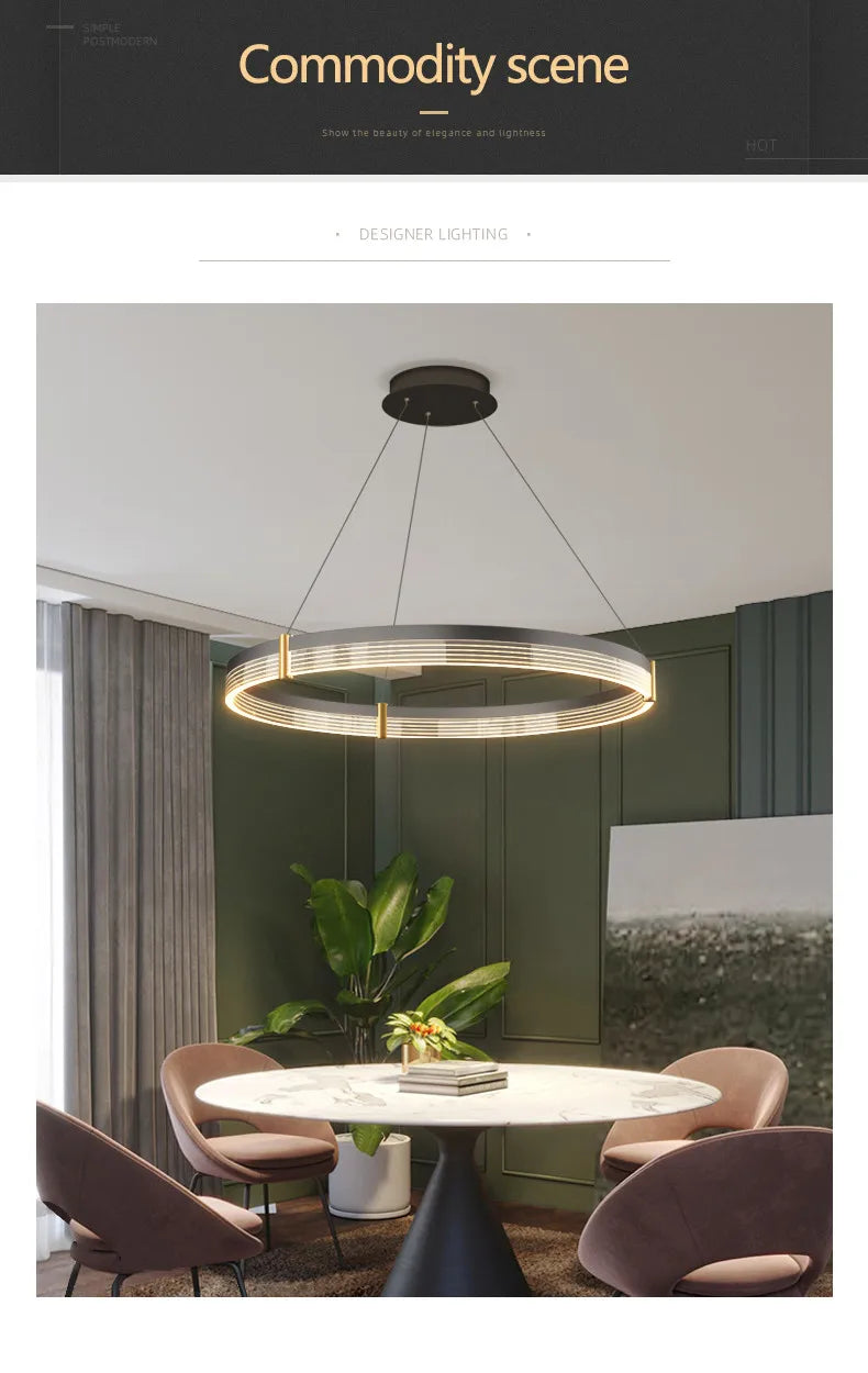 Dining Room Nordic Bar Chandelier