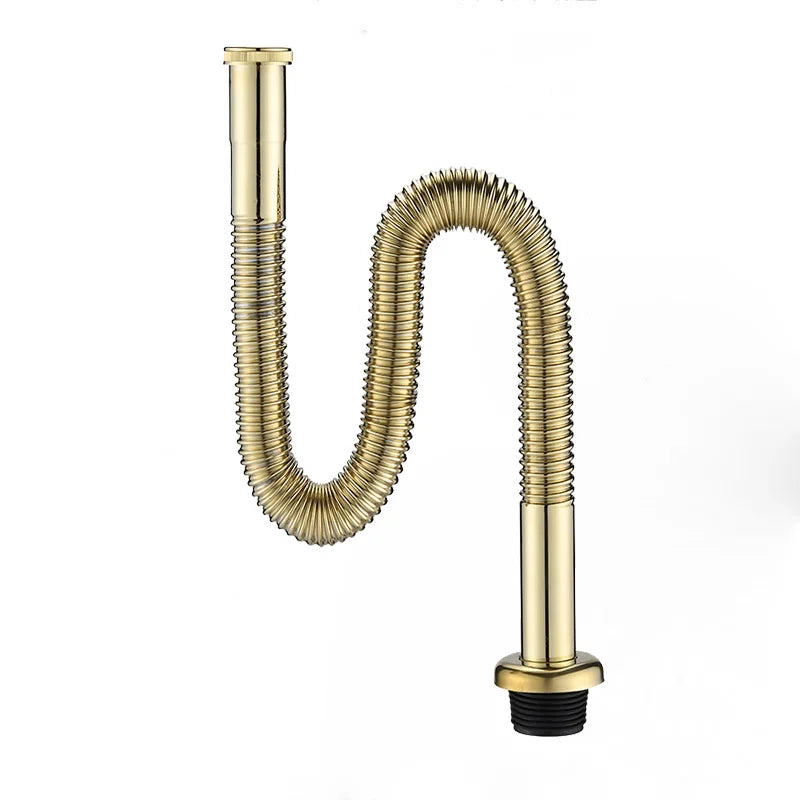 stainless steel brushed Gold bathroom Faucet Deck Mounted Basin Sink Tap Mixer Hot & Cold Water mixer Faucet