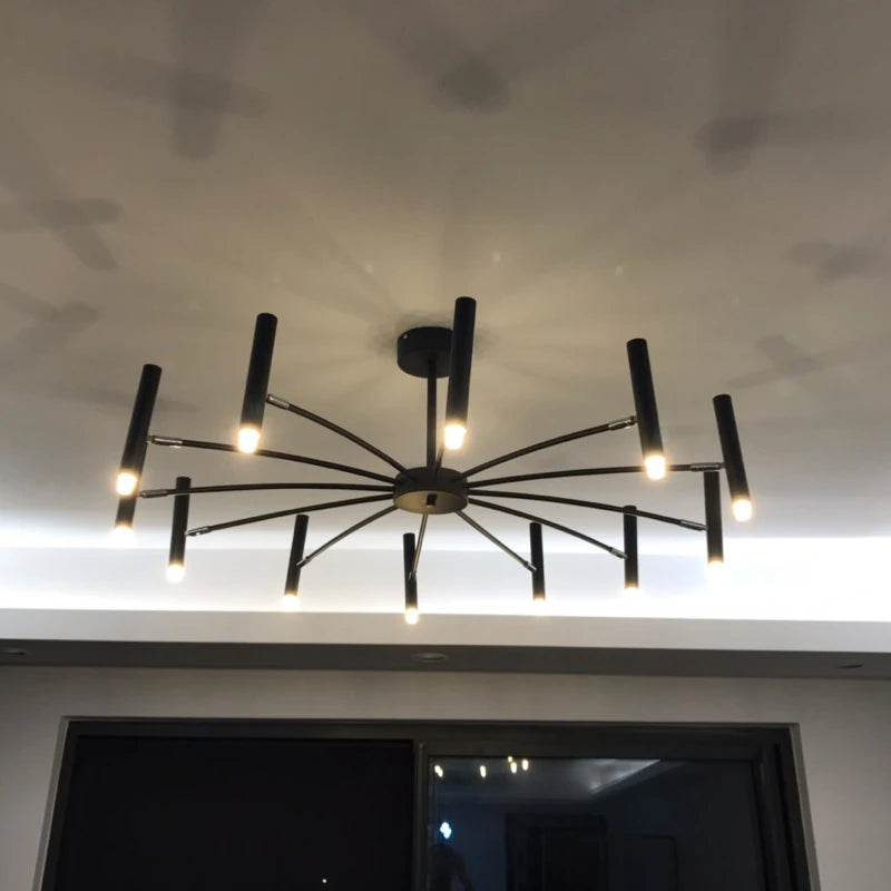 Nordic Chandelier Modern LED 12/24 Adjustable Lights