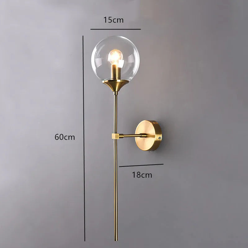 Modern Parlor LED Chandelier Smoke Grey/Clear Glass