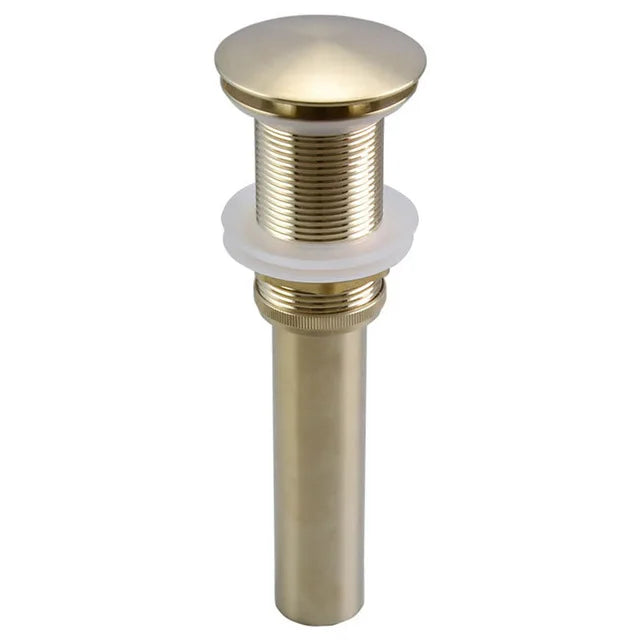 Bathroom Faucet Brushed Gold Bathroom Basin Faucet Cold And Hot Brass Sink Mixer Sink Tap Single Handle Wall Mounted Water Tap