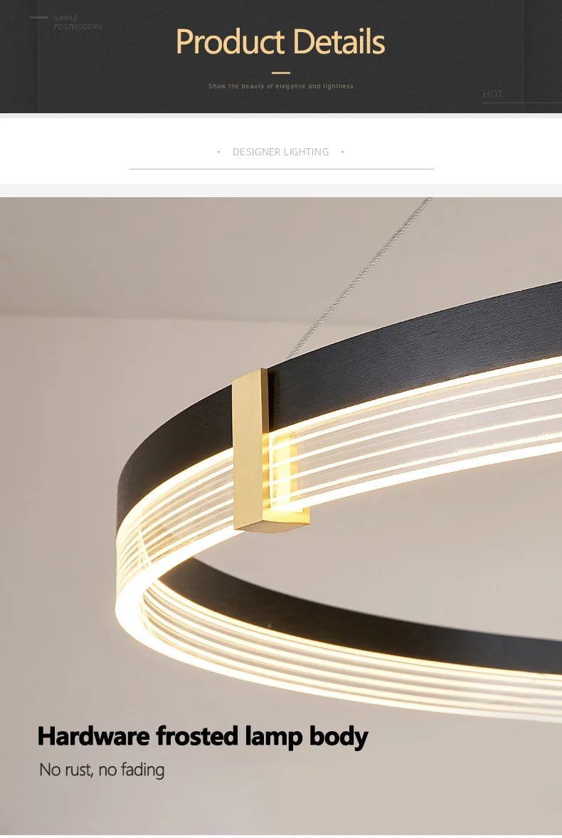 Dining Room Nordic Bar Chandelier