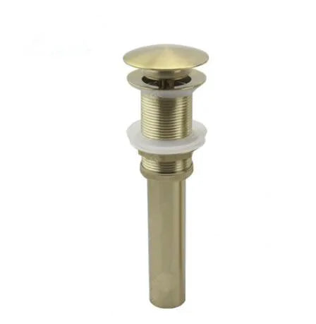 Brushed Gold Bathroom Faucet Brass Bathroom Basin Faucet Cold And Hot Water Mixer Sink Tap Single Handle Deck Mounted Grey Tap