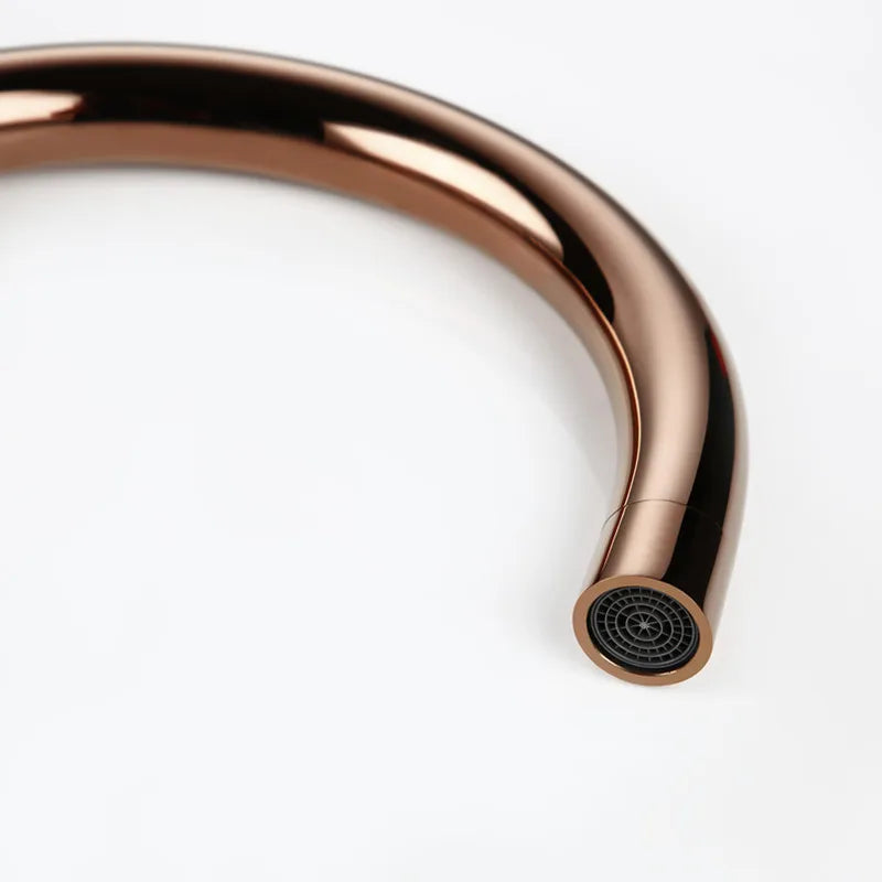 Freestanding Bathtub Faucet Bathroom Tub Shower Diverter Floor Mounted Mixer Tap Brass Rose Gold for Bath Spout With Handshower