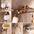 Luxury Shower Set Faucet Dual Handle Bathroom Rainfall Shower Mixer Tap Wall Mounted 8" Brass Rain Shower Head  Shower Faucet