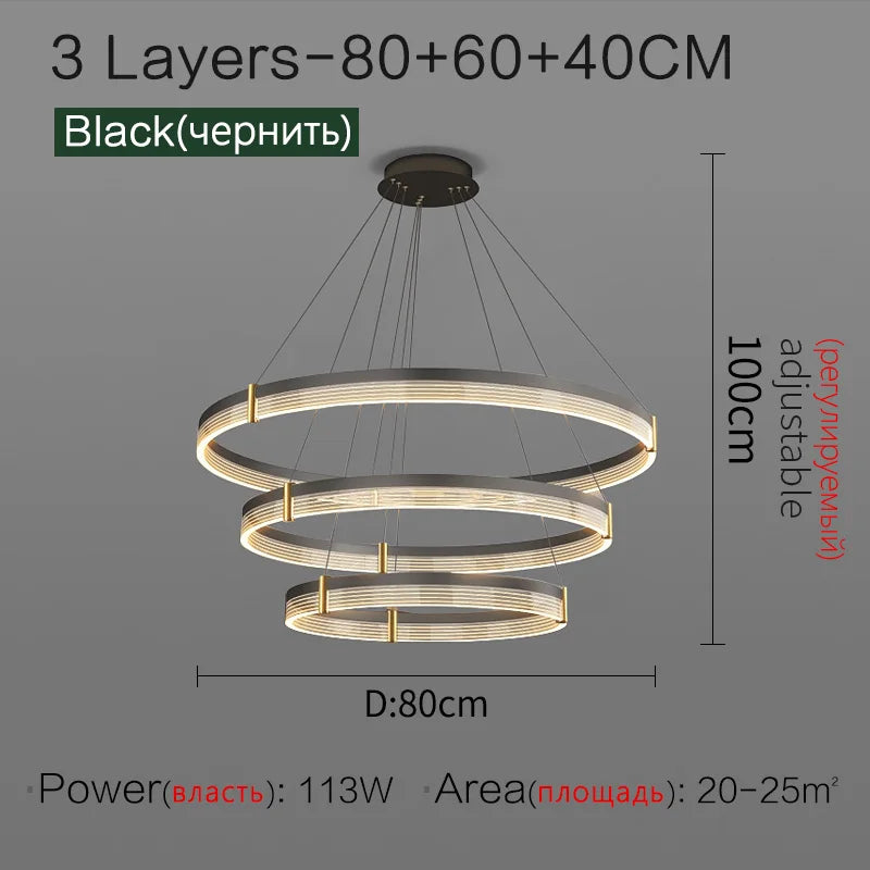 Dining Room Nordic Bar Chandelier