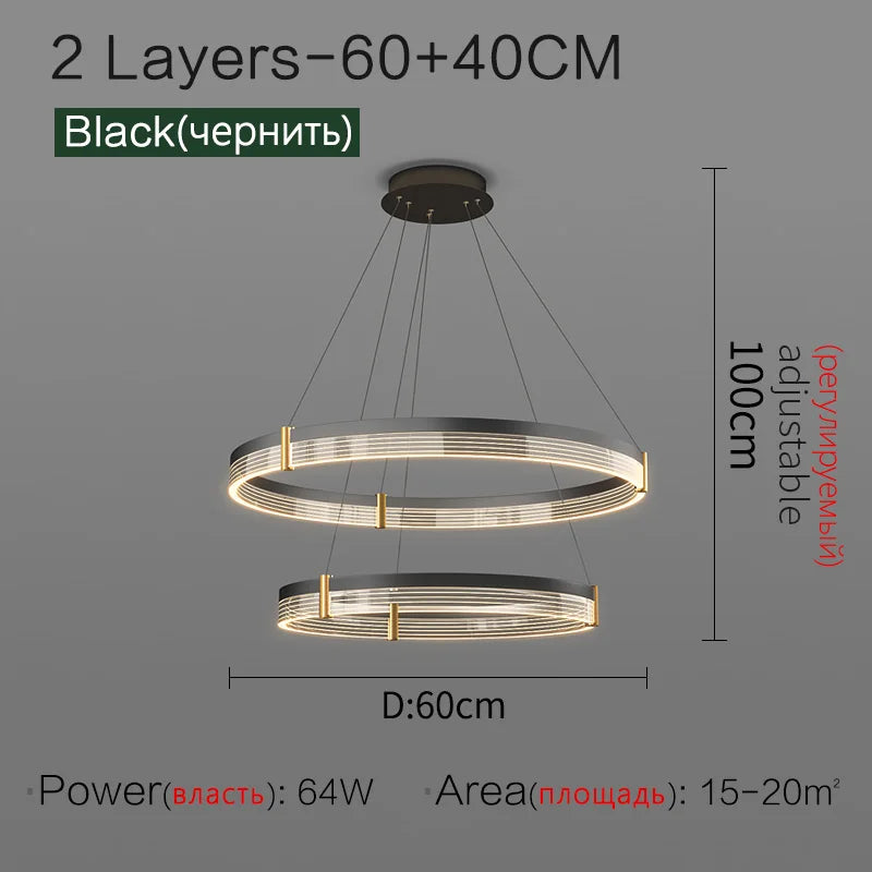 Dining Room Nordic Bar Chandelier