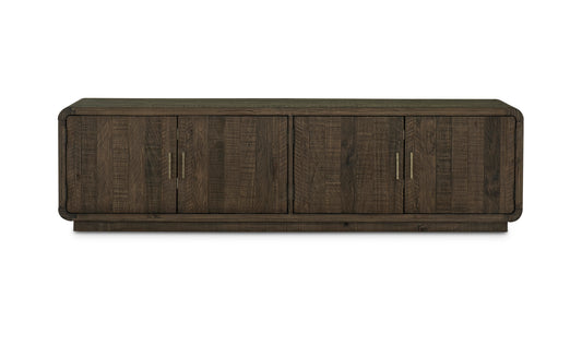 Monterey Media Cabinet Aged Brown