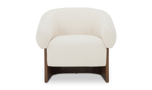 Otto Accent Chair Flecked Cream