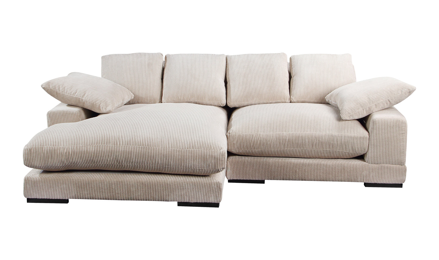 Plunge Sectional Cappuccino