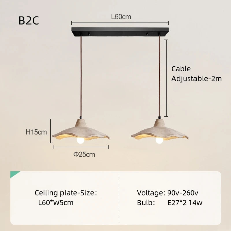 Japanese Cream Homestay Lamp