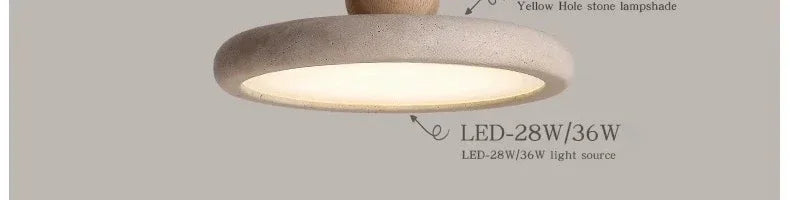 New Stone LED Chandeliers