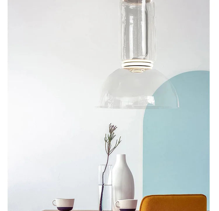 Modern LED Glass Pendant Lamp