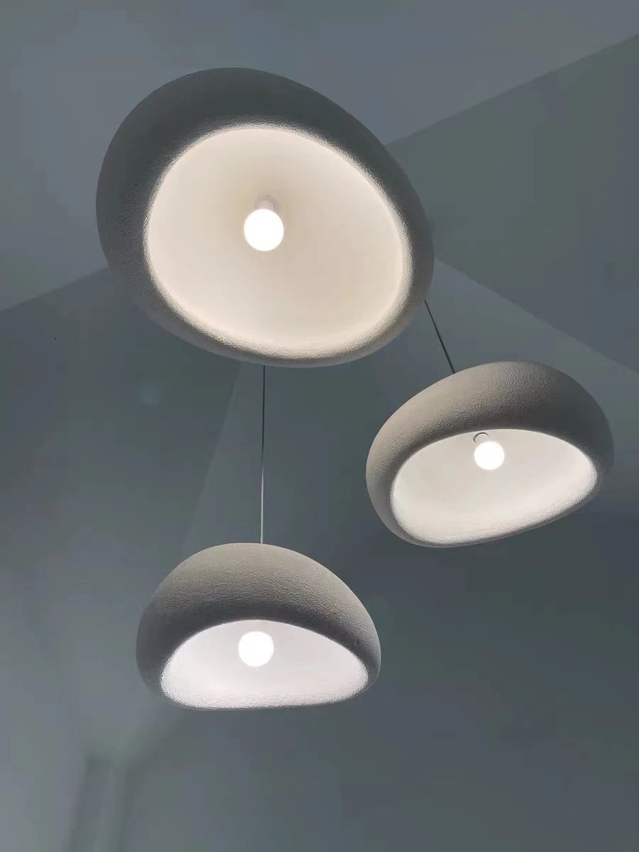 Wabi Sabi LED Pendant Lights for Living Dining Room Bedroom Restaurant Loft Decor Hanging Chandelier Art Suspension Luminaire