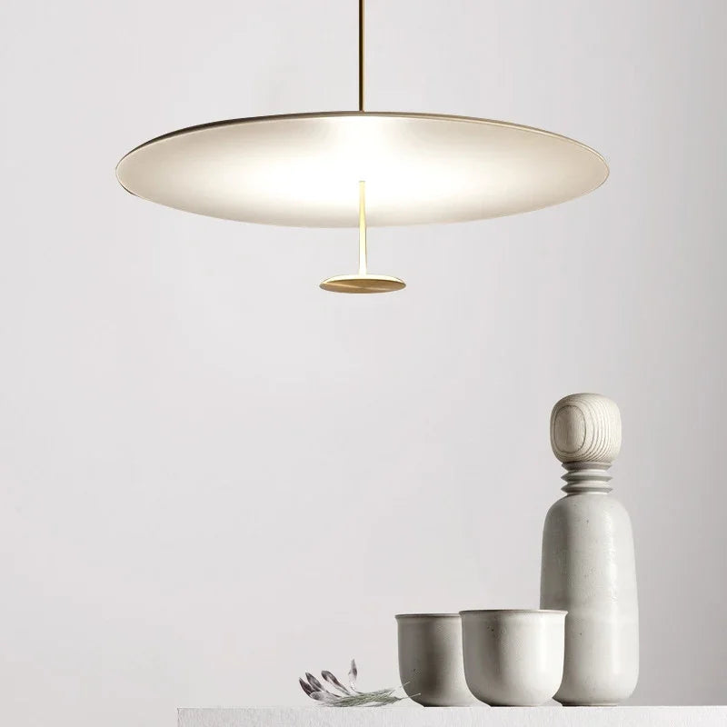 Black and Gold Suspension Minimalist Pendant Lights