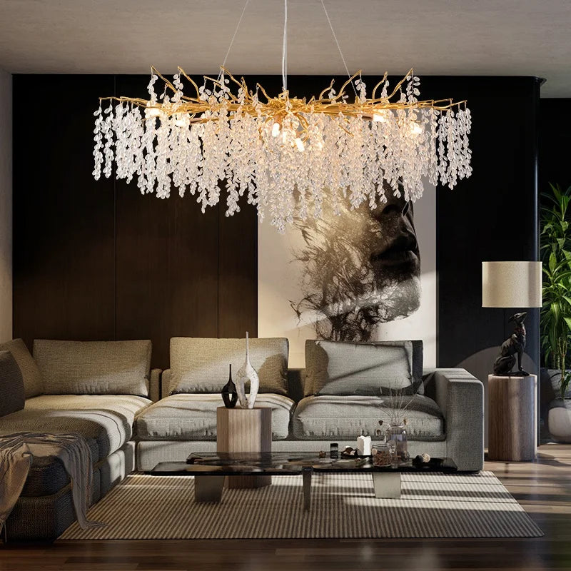 Luxury Tree Branch Crystal Chandeliers