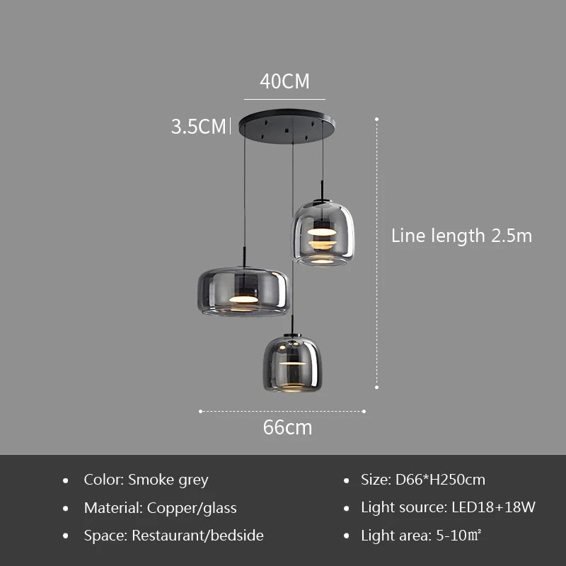 Pendant Light Luxury Deco Nordic Led Design