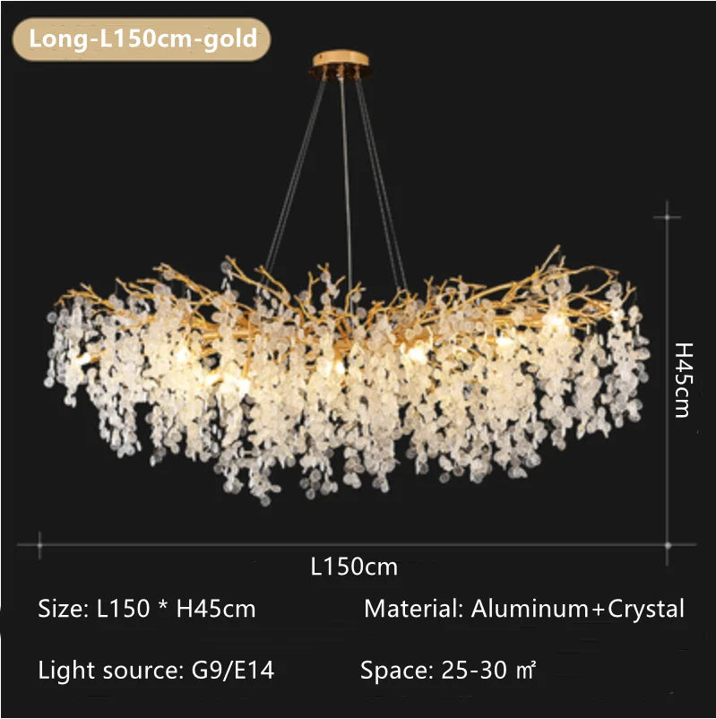 Nordic Industrial Modern Chandeliers for Living Room Dinning Hotel Hall Tree Branch Pendant Lamps Indoor Lighting Lustre Fixture