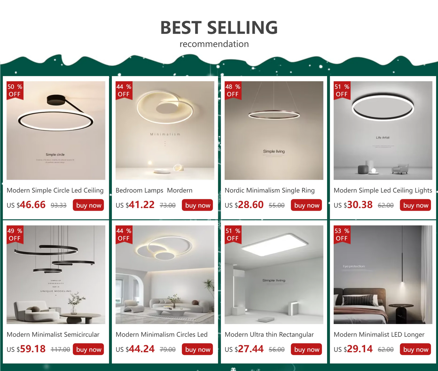 Modern Minimalist Semicircular Ring Led Chandelier For Lighting Living Dining Room Pendant Light Bedroom Hanging Lamp Luminarias