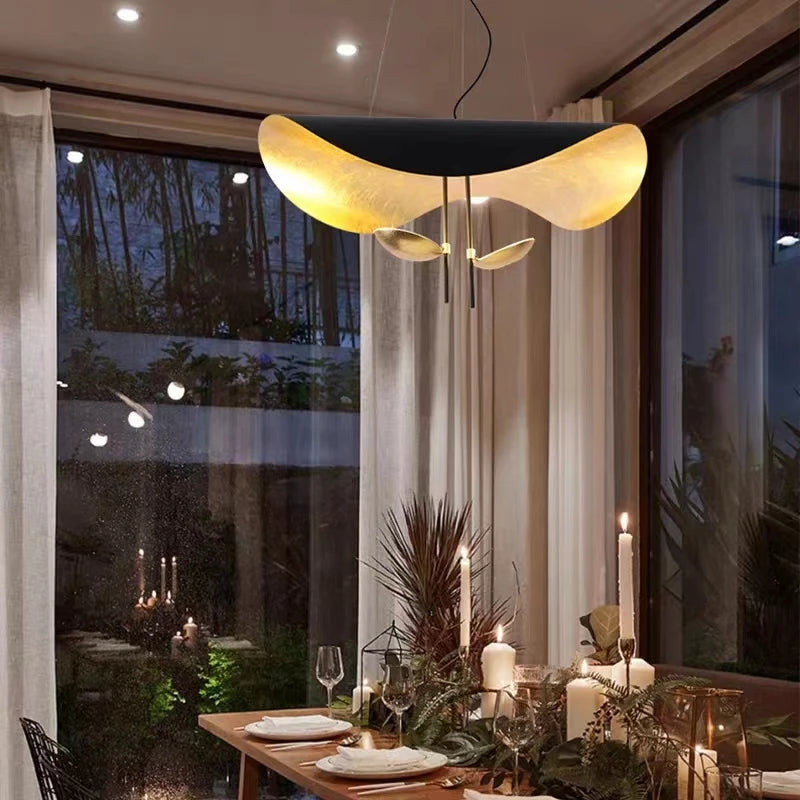 Modern Curved Surface Chandelier