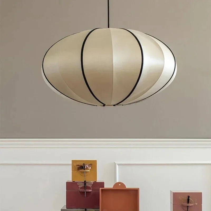 Japanese  umbrella pendant lamp Oi Soi ufo lantern light LED Living Tea Room Bedroom cloth lamp Art Decor Study office lamp