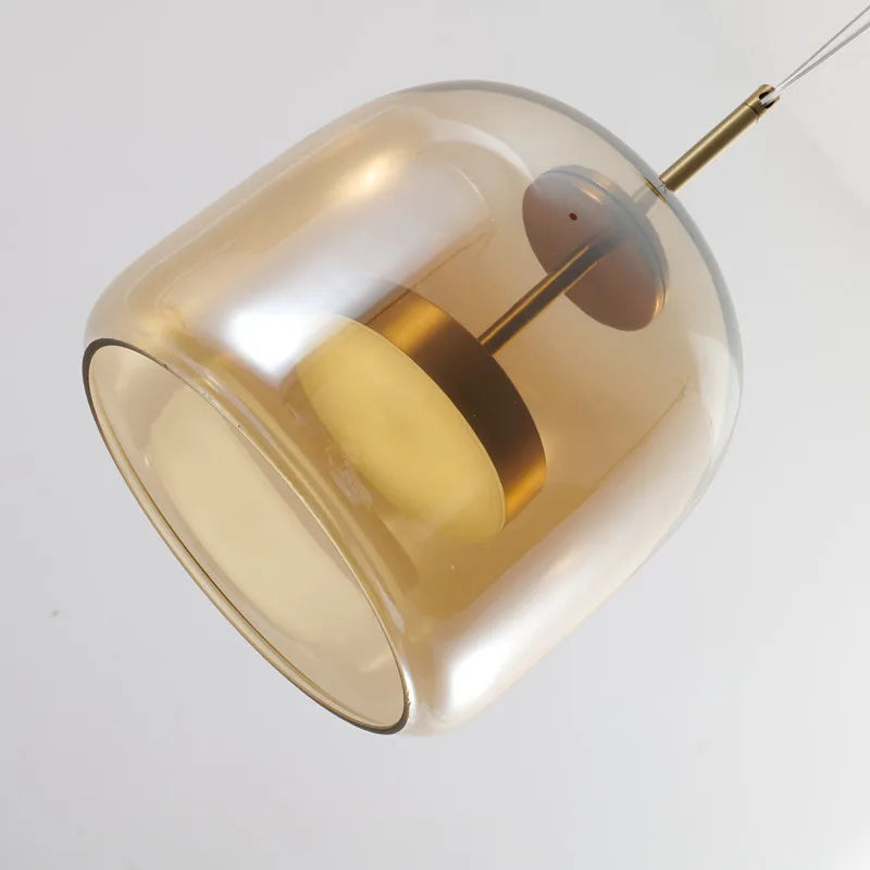 Nordic Glass Cover LED Pendant Lights