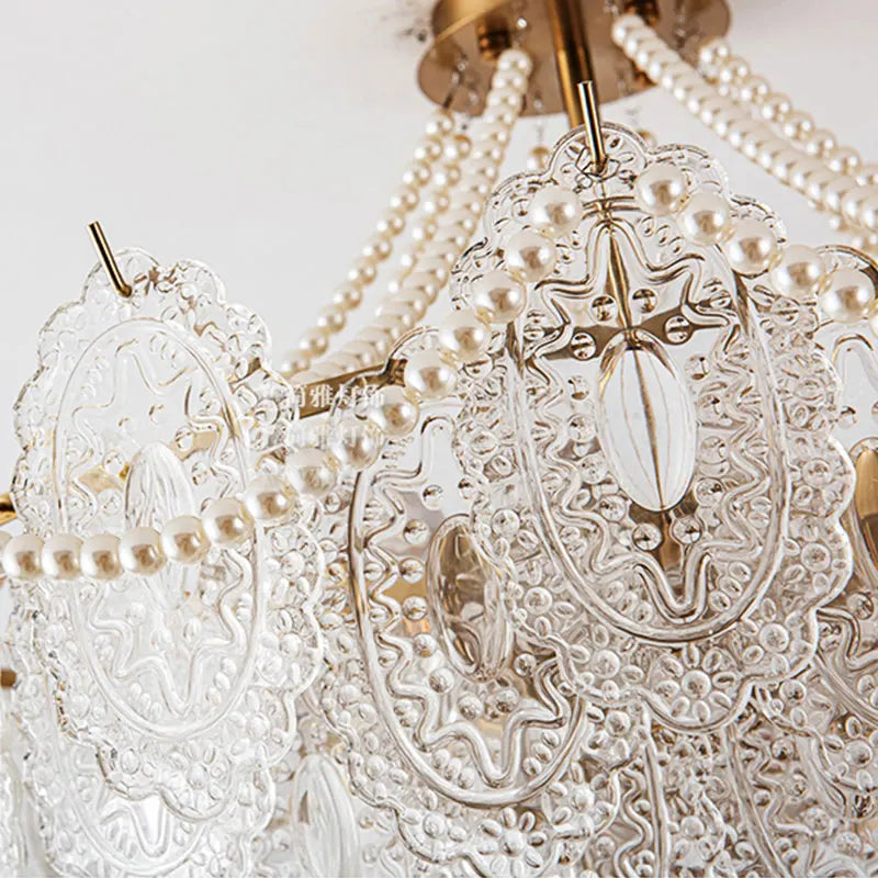 French Light Luxury Crystal Chandelier
