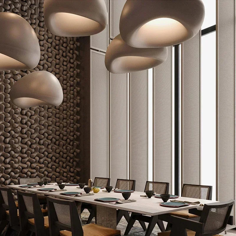 Modern Nordic Wabi-Sabi LED Pendant Lights