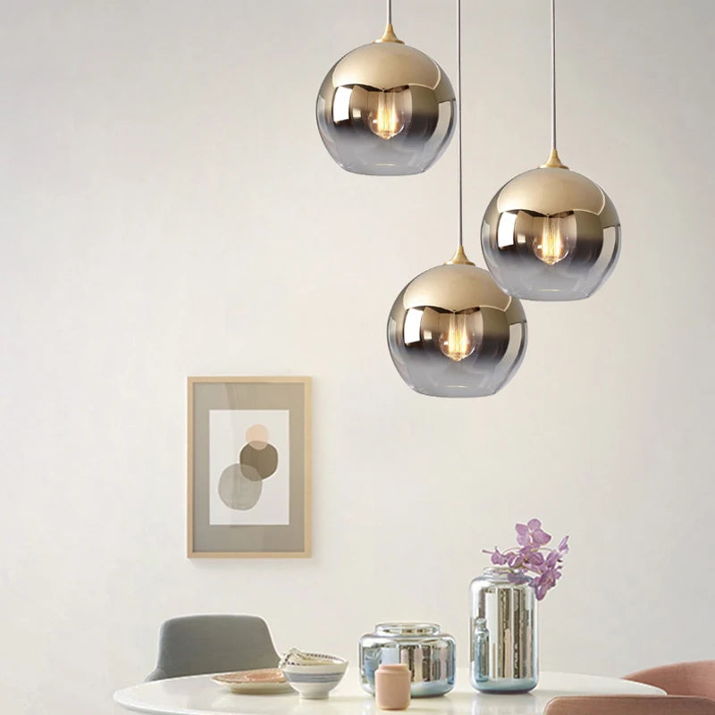 Modern Pendant Lights Glass Ball lamp