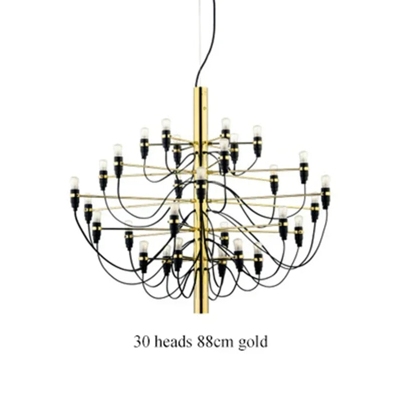 Italian Luxury Tree Branch Suspension Lamp Chandelier