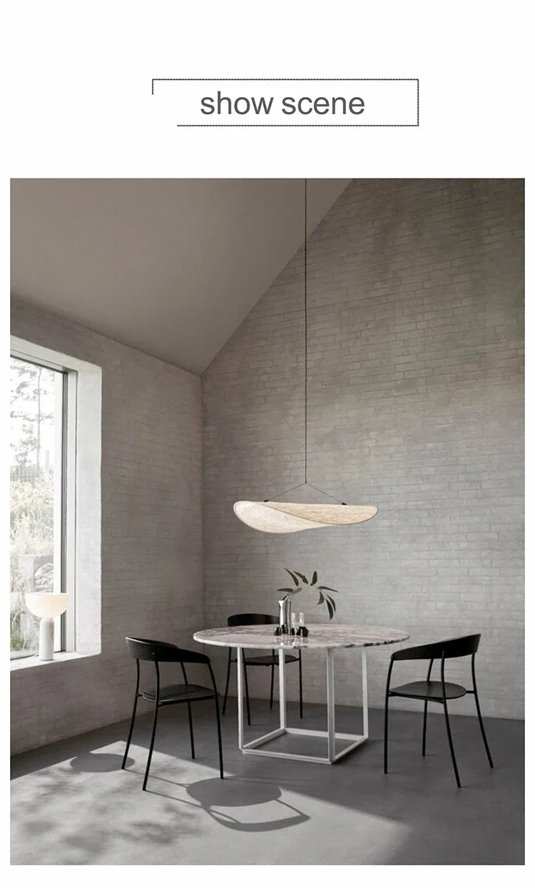 Modern LED Silk Pendant Lamp Nordic Creative Ceiling Pendant Restaurant Living Room Lighting Home Decoration Fabric Pendant Lamp