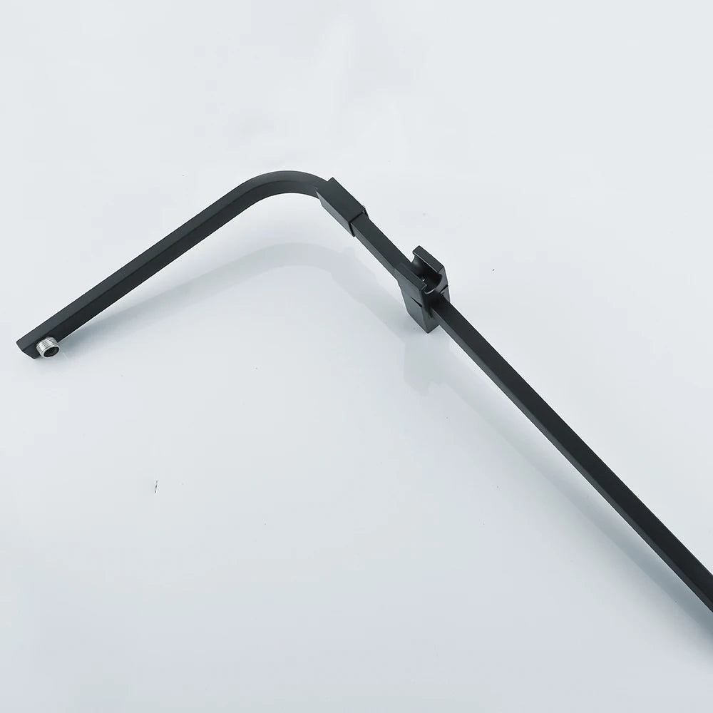 Long Spout Black Shower Faucet Cold Hot Multifunction 304 Stainless Steel Bathroom Bathtub Tap With Spray Bidet