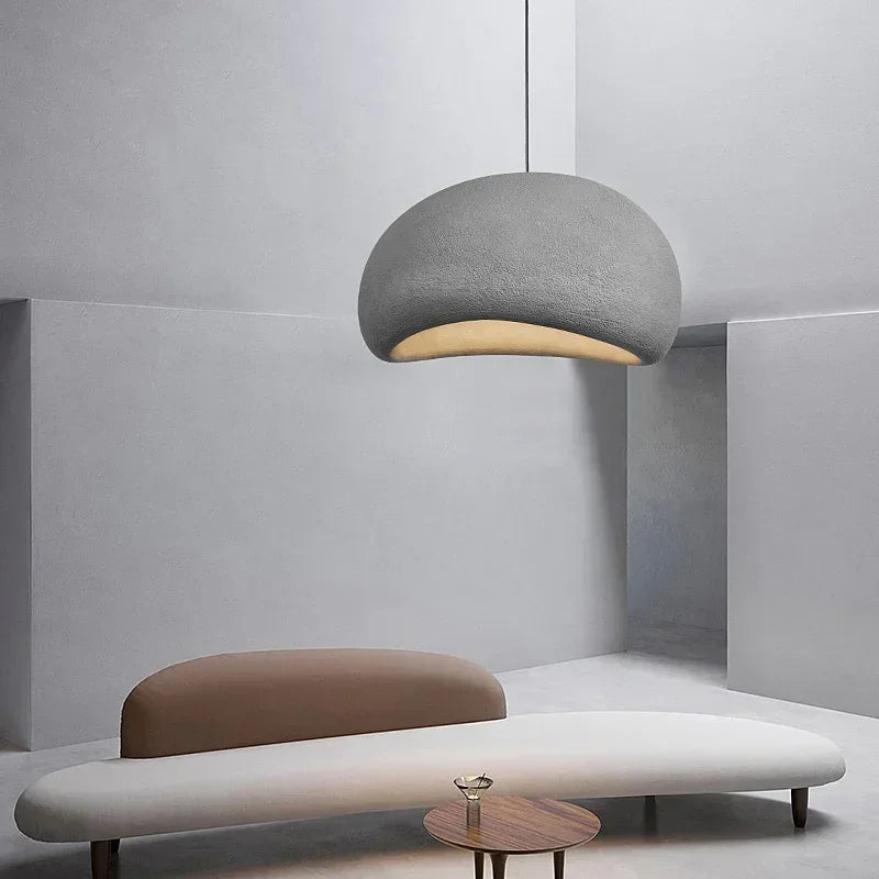 Wabi Sabi LED Pendant Chandeliers Light for Living Dining Room Kitchen Restaurant Minimalist Hanging Pendant Lamp Suspension