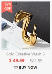 Ceiling Design Bathroom Bubbler Hot& Cold Hang Faucet Basin Tap Solid Brass Wall Mounted Black Chrome White Hotel Basin Faucet