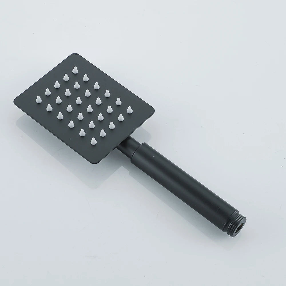 Long Spout Black Shower Faucet Cold Hot Multifunction 304 Stainless Steel Bathroom Bathtub Tap With Spray Bidet