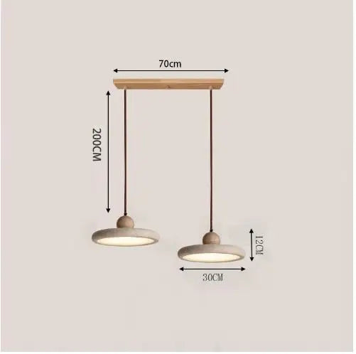 New Stone LED Chandeliers