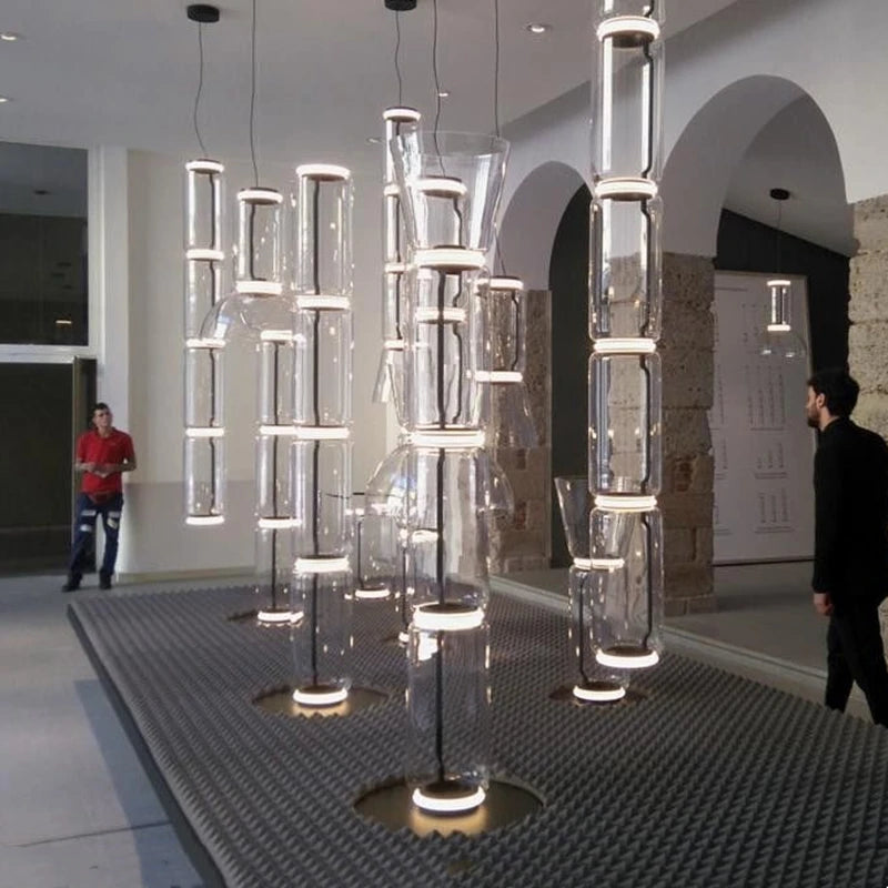 Modern LED Glass Pendant Lamp