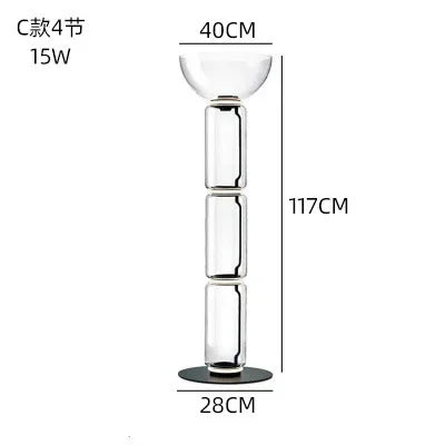 Noctambule Pendant light Nordic glass hanging light for Dining Room Designer lamp Home room decoration Noctambule Floor Lamp