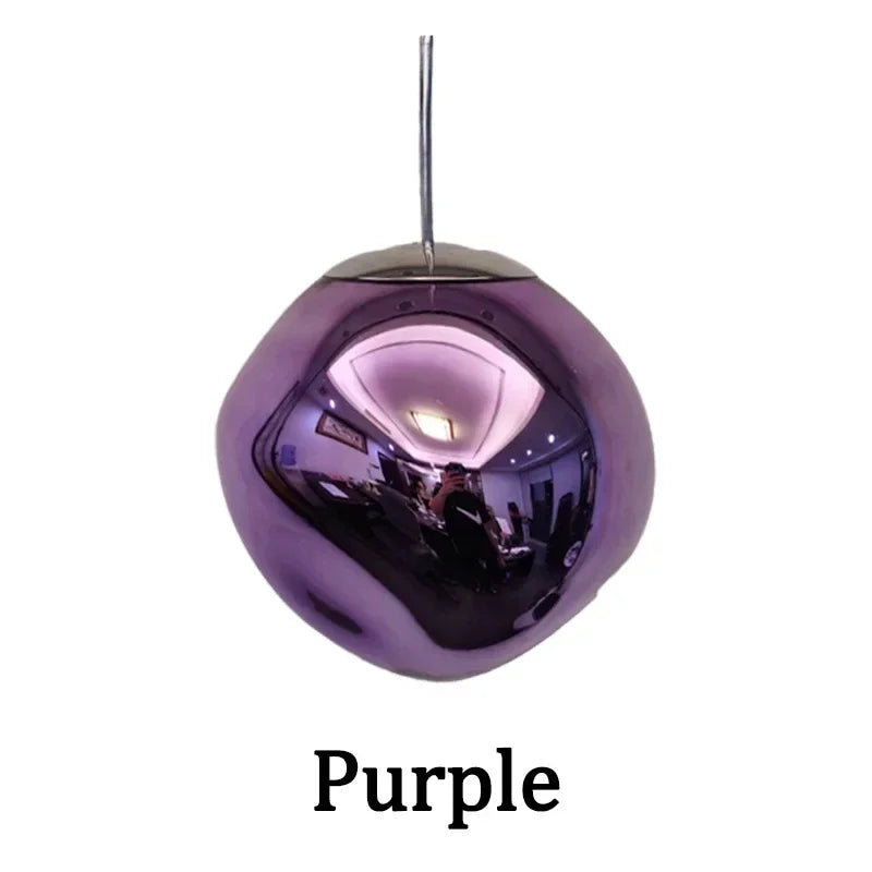Nordic Lava Glass Chandelier