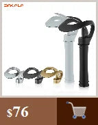 BAKALA Wash Basin Bathroom Faucet Hot And Cold Water Wall Mount Mixer Sink Tap Swivel Spout Bath With Modern Single Lever Handle