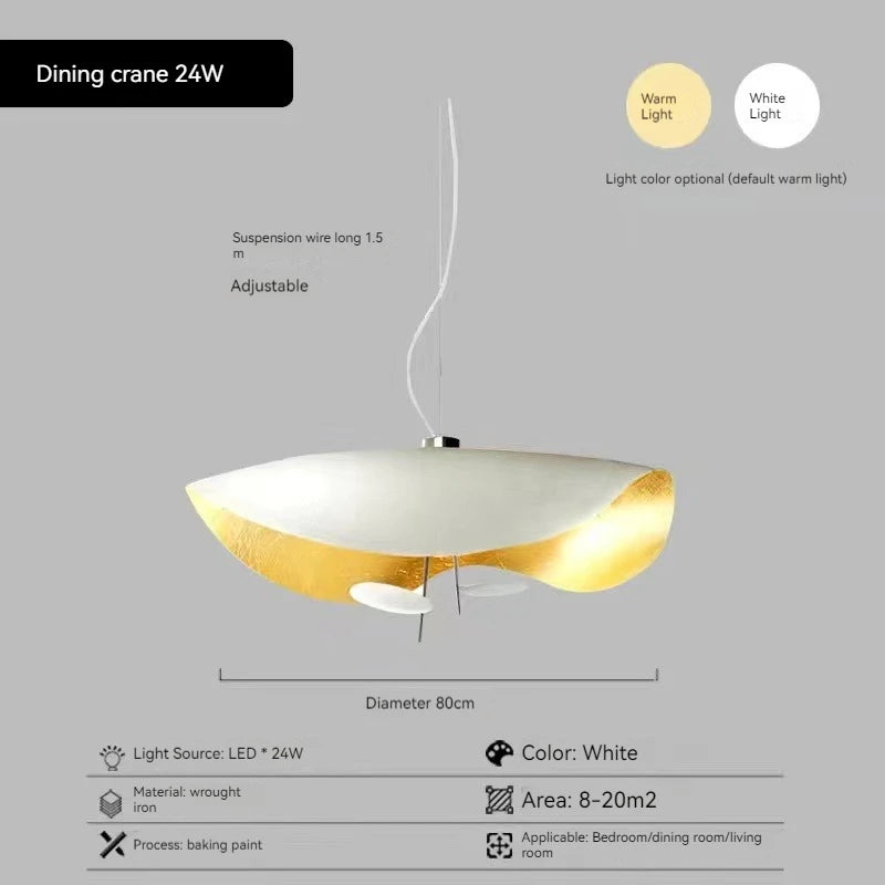 Modern Curved Surface Chandelier