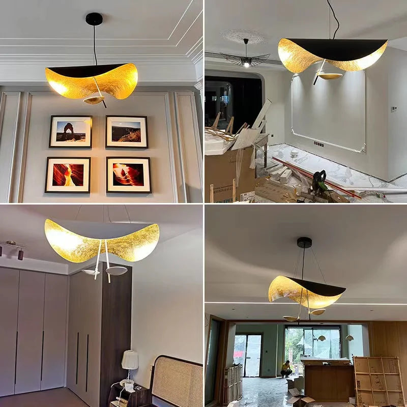 Modern Curved Surface Chandelier
