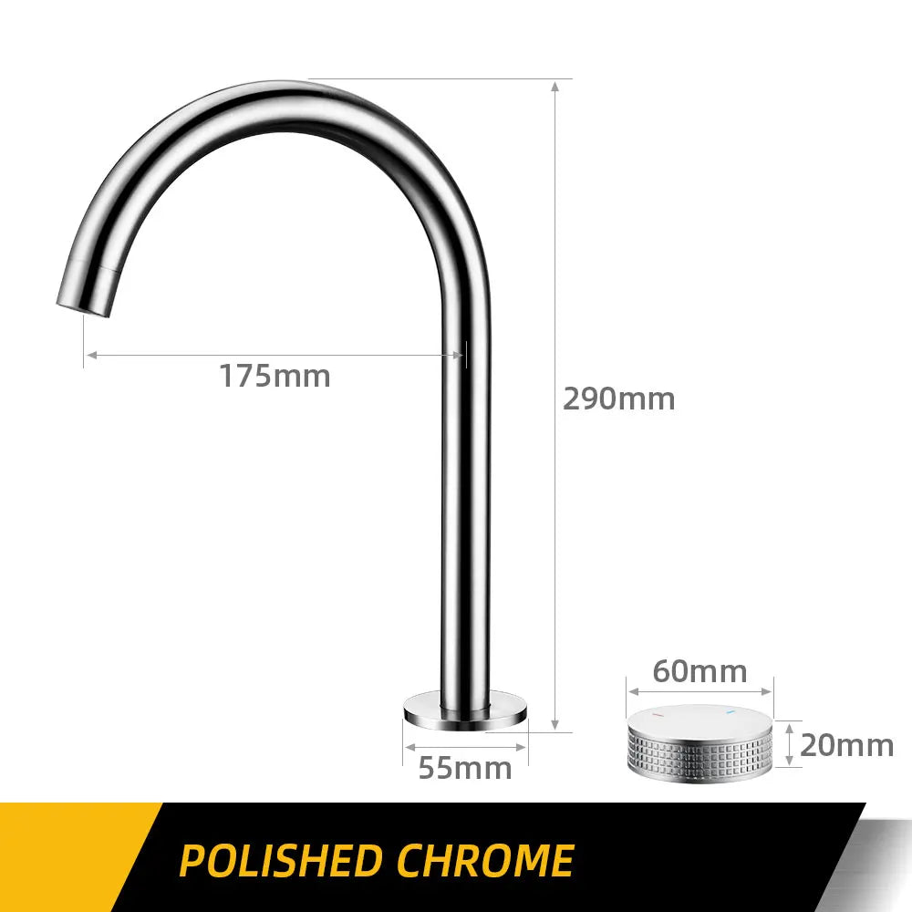 Matte Black Basin faucet  Single Knurled Knob Deck Mounted Widerspread Mixer Hot And Cold Sink Tap 2 Set Brass Restroom Mixer