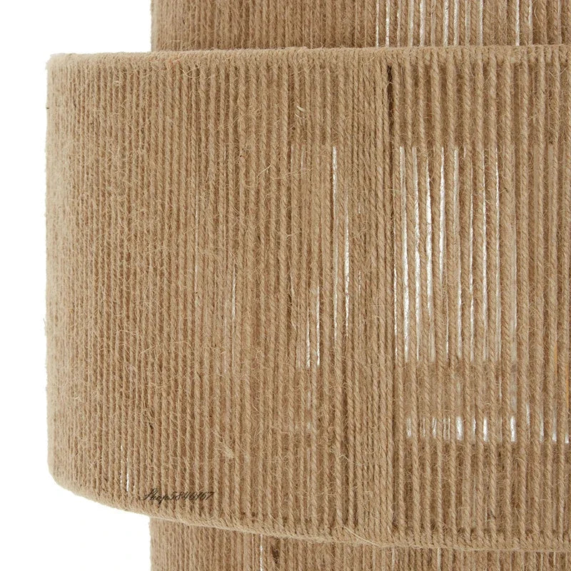 Vintage Japanese Style Rattan Pendant Lights