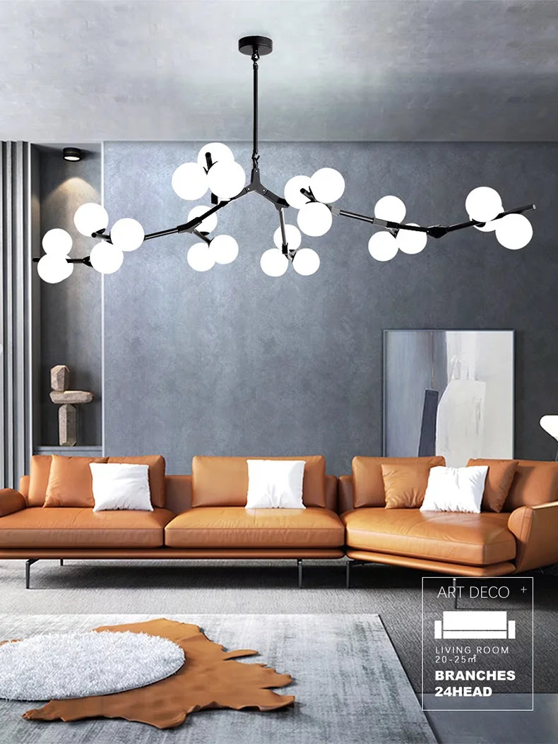 Nordic Branch Chandelier