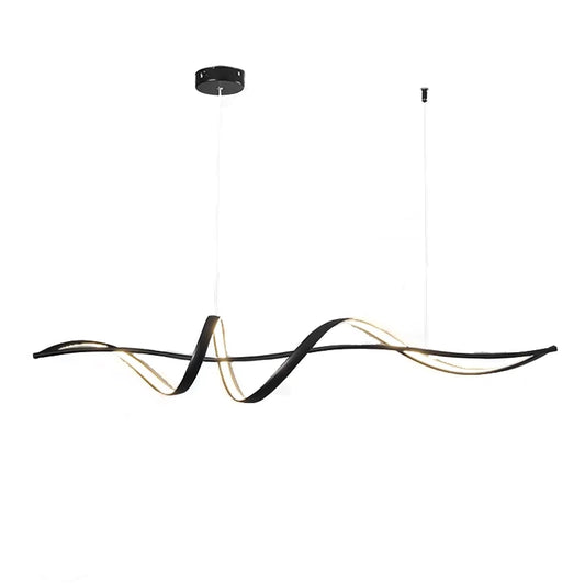 Matte Black Cord Modern LED Pendant Lights