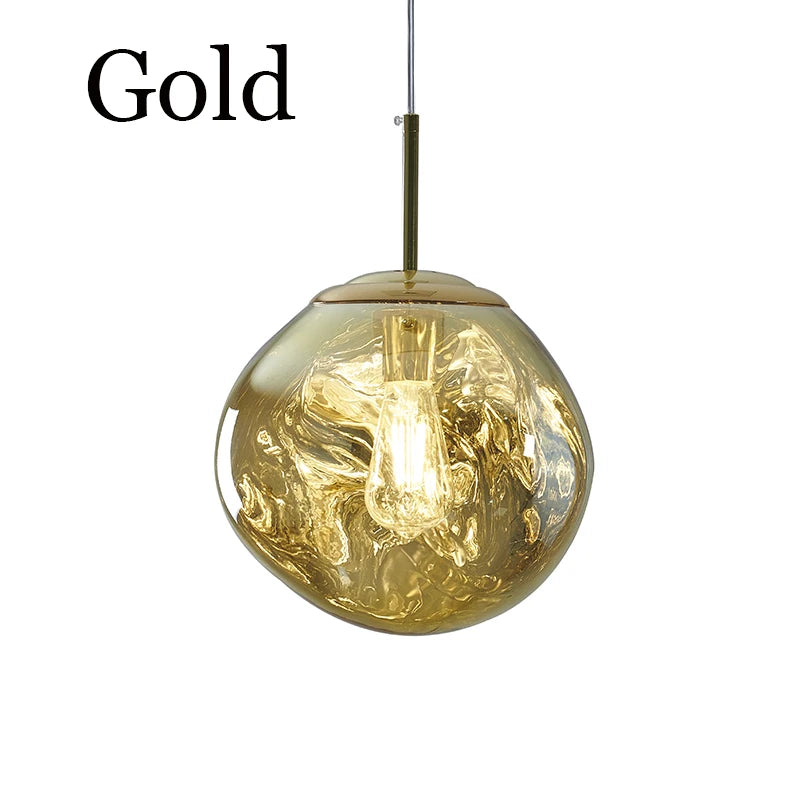 Nordic Lava Lamp LED Pendant Lights Modern Light PVC Lighting Living Room Indoor Decor Home Fixtures Loft Kitchen Hanging Lamp