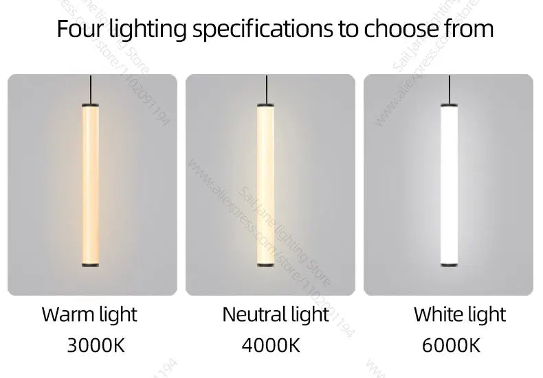 LED Long Line Chandelier Modern Staircase Lamp Hanging Ceiling Lamp Compound Living Room Home Decoration Lighting Pendant Lamp