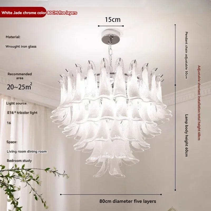 Modern Gold Branch Crystal Chandeliers
